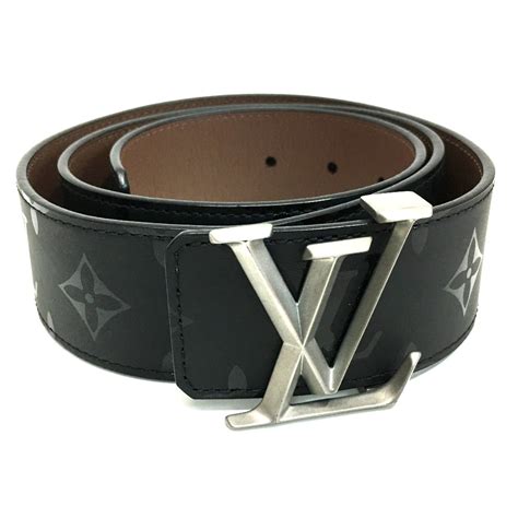 black louis vuitton belt ebay|louis vuitton black belt price.